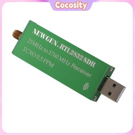 Récepteur SDR (carte) - COCOSITY - RTL2832U R820T2 - 25–1760 MHz - Réception stable - FM / aviation / surveillance (1/5)