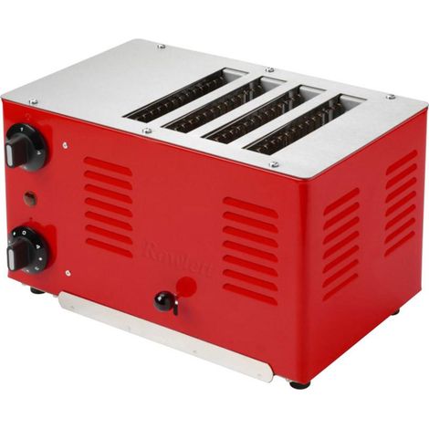 Tostadora comercial GASTROBACK Rowlett Regent 42144, color rojo