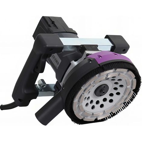 Sidamo – Surfaceuse à béton 180mm – Puissance 2200W – Vitesse 3200 à 6500 tr/min – Pour béton armé et matériaux de construction (1/5)