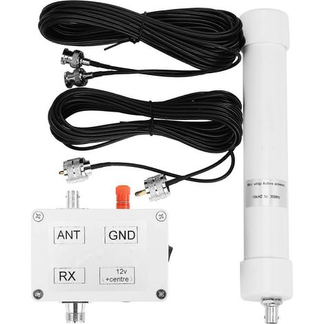 Antenne active mini fouet 10 kHz à 30 MHz avec câble portable (1/5)