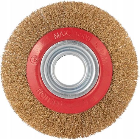 Brosse métallique 150 x 32 mm + kit de réduction (1/5)