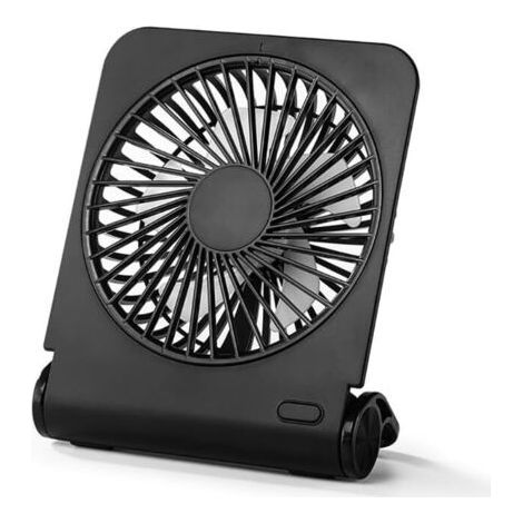 2500mAh Portable USB Fan, 4 Speeds Mini Rechargeable Fan, Ultra Quiet - Adjustable Table Fan (1/5)