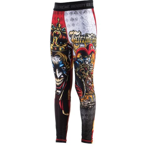 Kids Killer Cards 2 164 rote Sportleggings