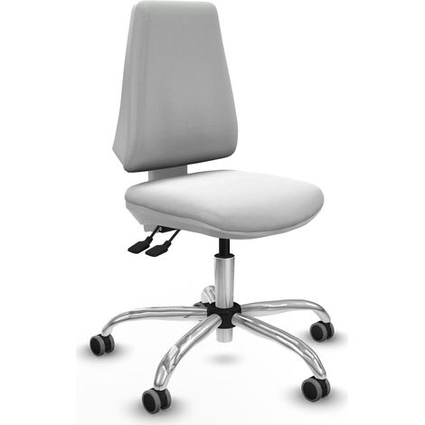 Piqueras y Crespo B00056G Bürostuhl weiß Stoff (1/2)