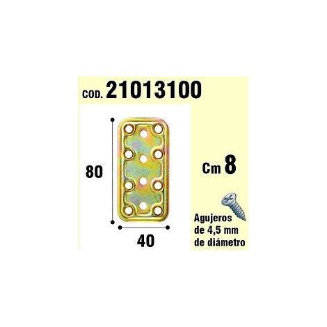 Support Pour Plaque De Bois Bichromaté 40x80 mm.