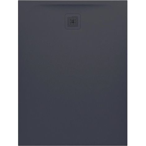 Receveur de douche LAUFEN PRO rectangulaire, bonde côté court 1200 x 1000 x 33 mm anthracite LAUFEN