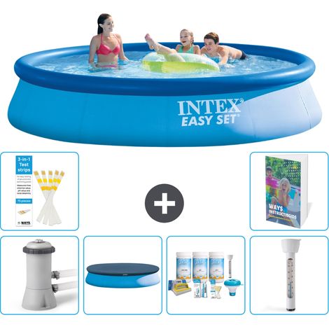 Easy Set Pool Rund - 396x84 cm - 7-teilig  S226 (1/5)