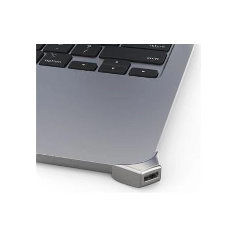 Ledge MacBook Air 15" M2 2023 Adaptador de bloqueo de repisa con ranura en T (1/2)