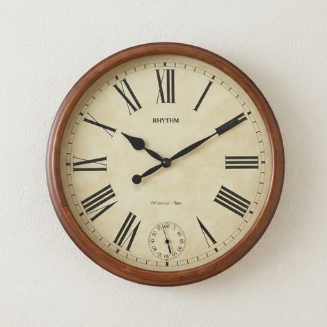 Large Westminster Chime Solid Wood Wall Clock (1/2)