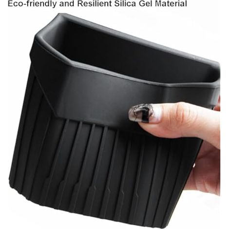Pochette de rangement pour voiture, mini boîte de rangement, organiseur auto, pochette de rangement pour téléphone de voiture, boîte de rangement, compatible avec le modèle Te/S 3/Y (1/3)