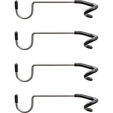 Set di 4 ganci per lampade da campeggio, ganci per pali della luce, ganci per lampade da tenda, staffa multiuso (1/5)