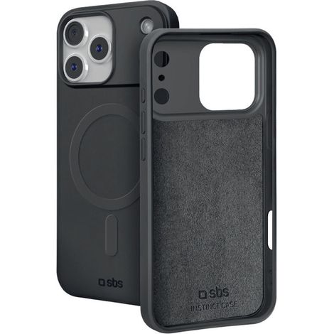 SBS TEINSTMAGIP1869K Cover per iPhone 17 Pro Max e iPhone 18 Pro Max Mag Black colore Nero