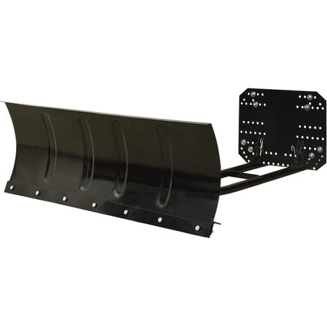 151007  Snow Plough for ATV 115x38 cm Black vidaXL (1/5)