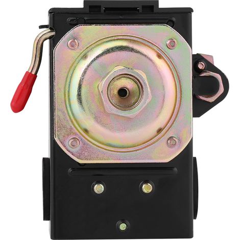 Pressostat à air 1 port pour compresseur, 135-175 PSI, robuste, 26 A, 1 pièce (1/5)