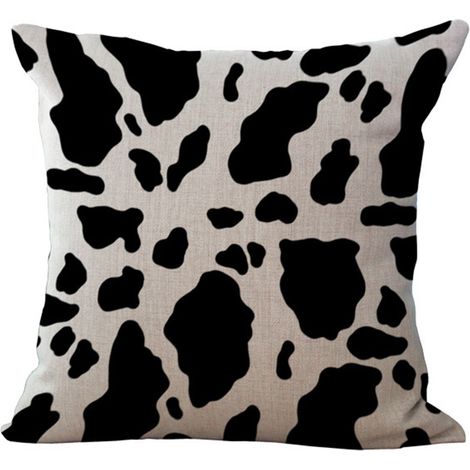 Housse De Coussin En Coton Et Lin Motif Animal Pour Canapé Salon Chambre À Coucher 45x45cm (1/2)
