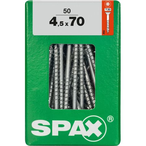 Spax 4,5x70 Universal Senkkopf T-STAR plus TGW WIROX A9J 4,5x70 L (1/3)