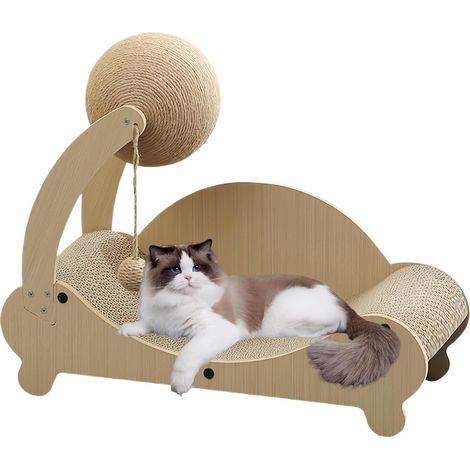 Cat Scratching Sofa  Scratching Couch  Furniture Protector with Cat Scratching Ball