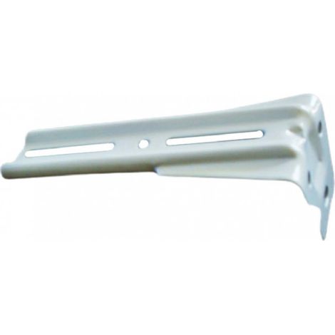 1 Support de fixation murale pour tringle rail L 11 cm Coloris - Blanc (1/4)