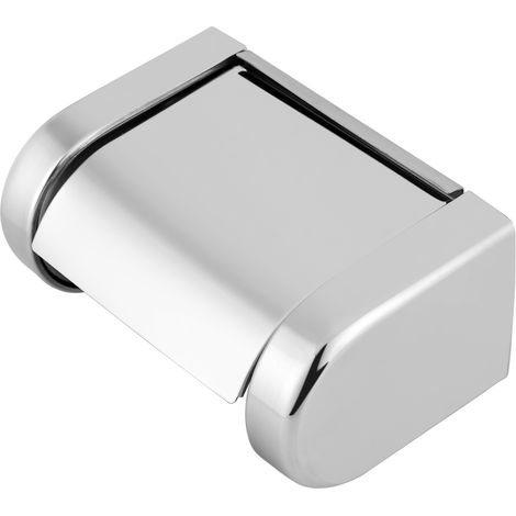 Support mural en acier inoxydable pour rouleau de papier toilette, antirouille, gain de place, installation facile. (1/5)