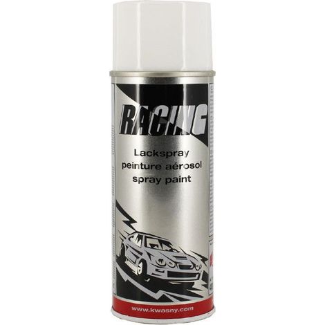 PETER KWASNY RACING AUTO K PEINTURE AEROSOL SPRA CAN PAINT CSK LACKSPRAY BLANC BRILLANT AUTO MOTO VELO CAR VAN REMORQUE RENOVER PRO (1/2)