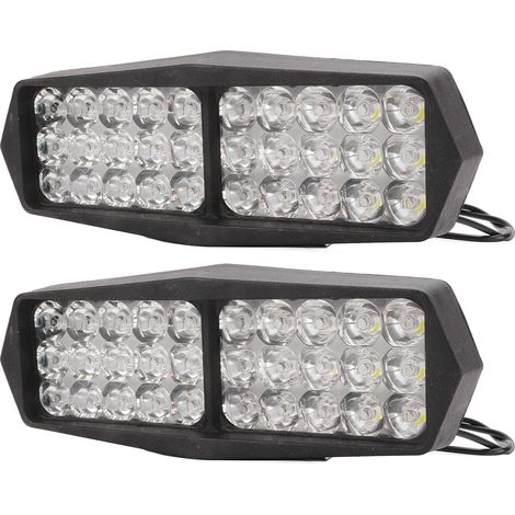 Projecteur LED 30W Blanc 5700‑7000K pour Moto Quad Tout‑Terrain (1/5)