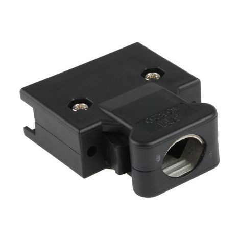 Capot Sub-D 3M série 103, 20 contacts, en PBT boîtier D avec Serre-câble ( Prix pour 1 )