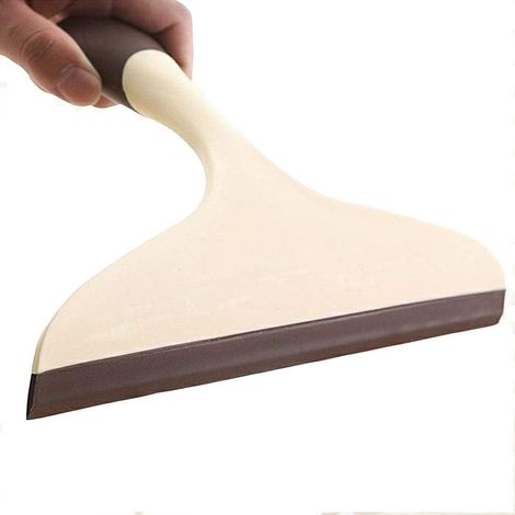 Miroir d'essuie-Glace en Verre de Douche essuie - Glace utilisé pour Nettoyer Le Sol de la Salle de Bain (1/2)