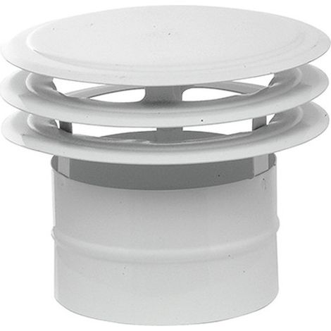 Déflecteur émaillé ø120mm Régulation Air Chauffage Bois - Mirtak (1/3)