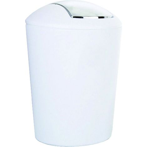 Pattumiera Bagno In Pp - mm.197x197x285 - colore bianco - 4 pz