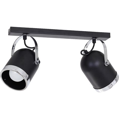 Spotstrahler NEO in Schwarz 2-flmg Deckenlampe