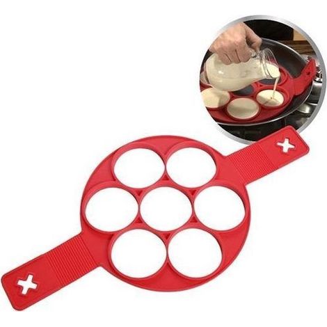 Moule à crêpes en silicone - Plaque à crêpes - Ustensile de cuisine (1/5)