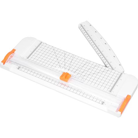 Coupe-papier A4, coupe-papier manuel, coupe-papier blanc. (1/5)
