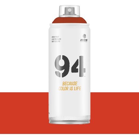 Bombe de peinture aérosol MTN 94 Orange phénix (RV-108) 0,4 L (1/3)