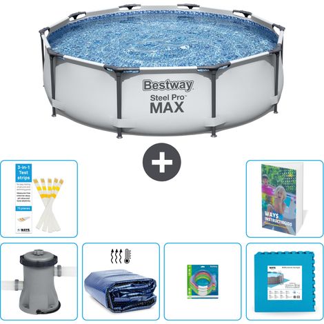 Bestway Steel Pro MAX Rund - 305x76 cm - 7-teilig S229