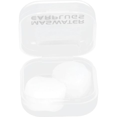 8 Paires de Bouchons d'Oreilles Réutilisables pour Nage, Réduction de Bruit, Transparents et Portables (1/5)