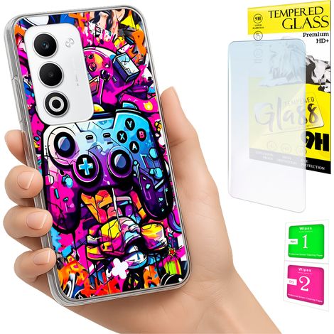 Schutzhülle für Oppo A5 5G: Fotohülle, Rückseite + 9H-Glas (1/5)