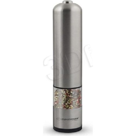 Esperanza EKP002 molinillo de especias Molinillo para sal y pimienta Acero inoxidable (1/4)