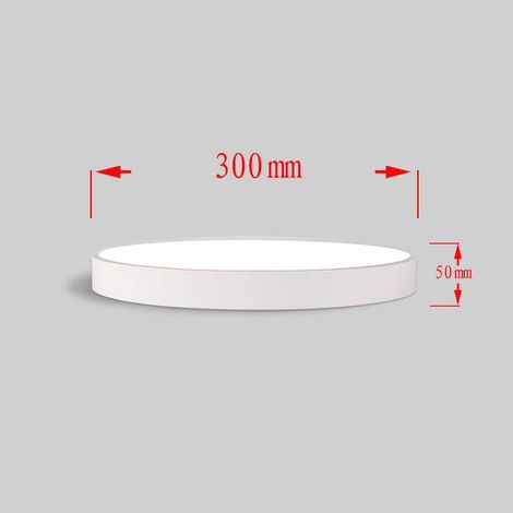 Minimalist LED Plafonnier Macaron Coloré - Style Nordique Moderne Plafonnier Créatif - 3 Températures De Couleur - Blanc (1/5)