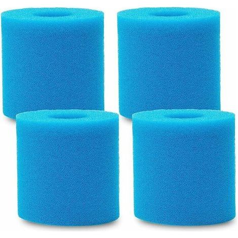 4 filtres de piscine en éponge de type H - Cartouches filtrantes réutilisables et lavables - Pour remplacement de nettoyage Type H (1/5)