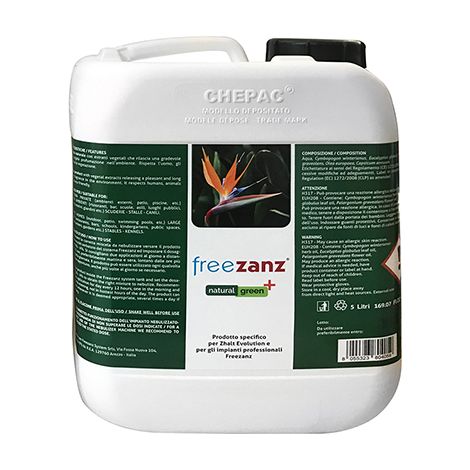 Freezanz NATURAL GREEN + Rimedio concentrato naturale profumato ZHALT 5 LT