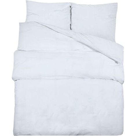 Housse de couette en coton blanc, 200 x 200 cm (1/5)