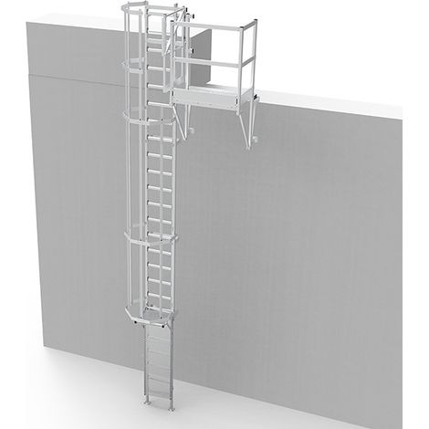 Scala a gabbia - Altezza raggiungibile 2.00 à 2.50m - CS25-CPSL60-CSPC