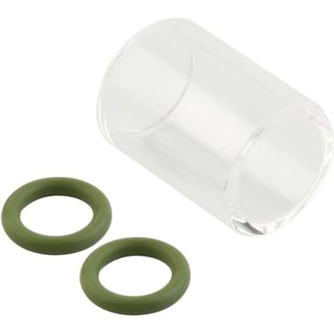TIG – Lot de 10 buses en verre transparent pour torches de soudage WP9 WP17 WP18 WP20 WP26 avec joints toriques résistants à la chaleur (1/5)