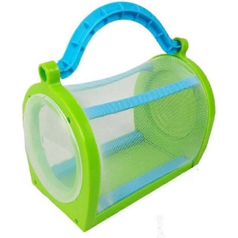 Boîte à insectes avec poignée, portable, pour l'extérieur, idéale pour l'observation des papillons et libellules. Cage d'observation pour reptiles et papillons. ExpGreen (1/5)