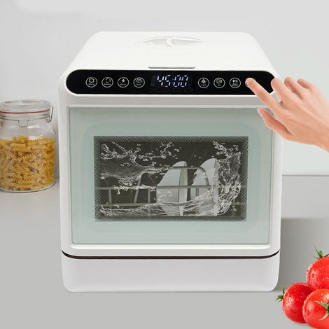 Lave-vaisselle portable 6 litres Mini-lave-vaisselle Lave-vaisselle compact 1100 W (1/5)