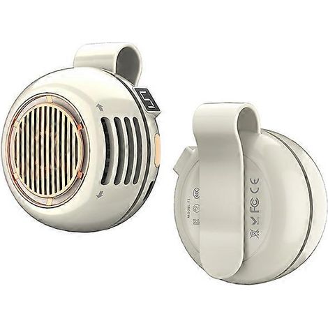 Ventilateur à pince portable d'extérieur, petit ventilateur à fixer à la taille, 5 vitesses, rotation à 360°, ventilation personnelle pour une fraîcheur optimale en extérieur (1/5)