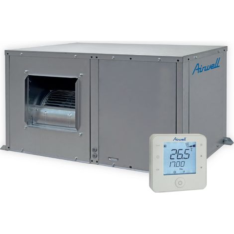 Airwell – Pompe à chaleur monobloc air eau 25 kW triphasé – Silencieuse 45 dB(A) – EER 4,27 – COP 4,60 – 7MB030008