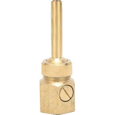 Brass Adjustable Water Spray Head Female Thread Fountain Nozzle with Valve for Pond DN25 32mm (1/5)