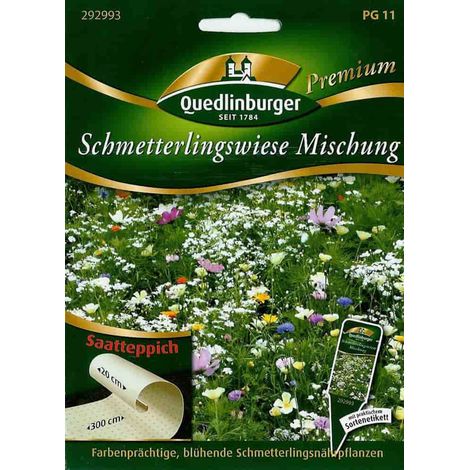 Quedlinburger Schmetterlingswiese Mischung Saatteppich - Blumensamen (1/2)
