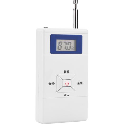 Émetteur FM sans fil portable miniature 70 MHz  108 MHz, adaptateur convertisseur FM stéréo audio